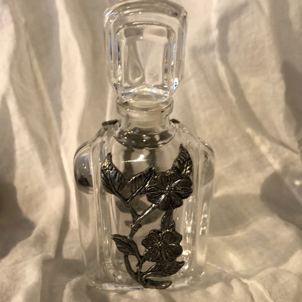 Vintage Cristal French Made Perfume Decanter NWOT